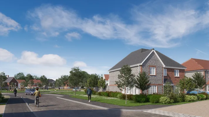 Barcombe Cross CGI