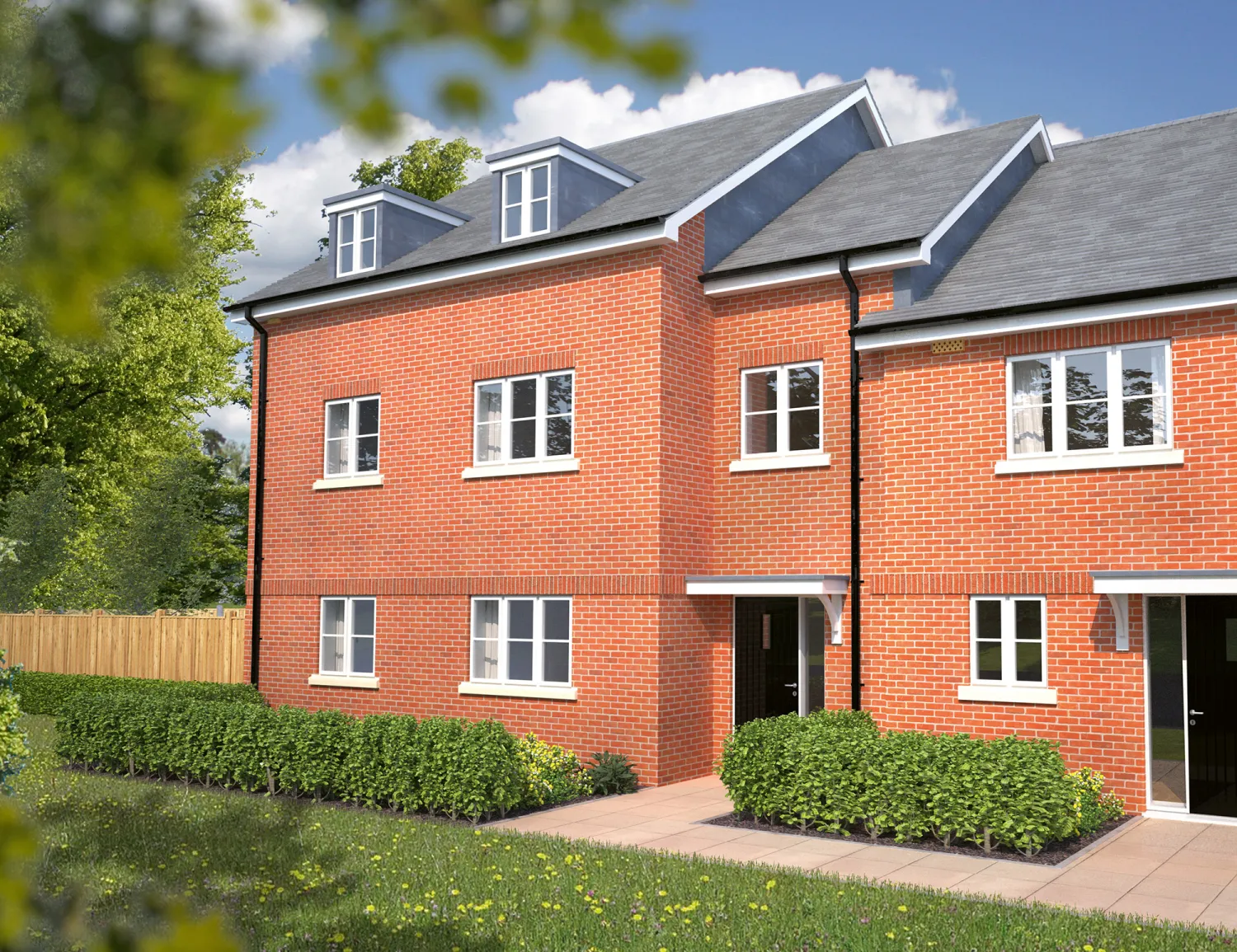 CGI of plot 22 at Royal Victoria grange